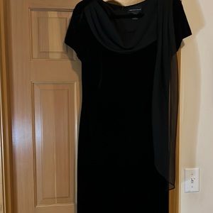 Connected Apparel size 14 velvet black dress (gorgeous!)
